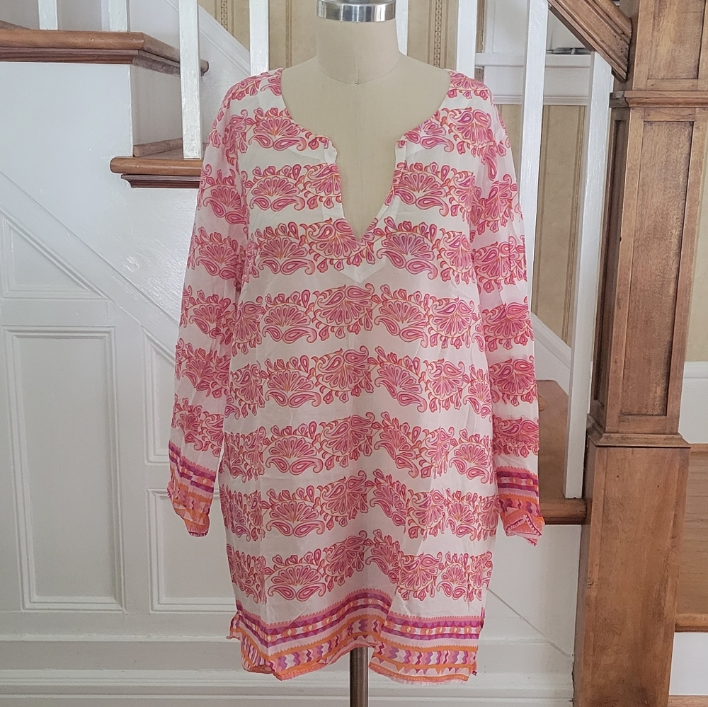 Calypso St. Barth Dress Tunic Size Large - Picture 2 of 5